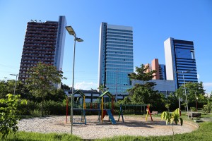 Parque dos Bilhares, espaço onde Manaus ‘respira’ entre as duas principais vias da cidade