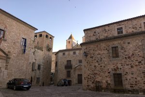 Cáceres, a cidade monumental da Extremadura, na Espanha