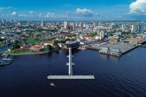 Manaus ganha píer turístico conectado ao Mirante Lúcia Almeida